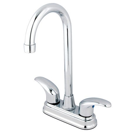 KINGSTON BRASS Water Saving Legacy Bar Faucet, Chrome GKB6491LL